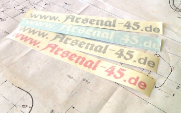 +++ original --12 inch-- - Arsenal-45 decal +++