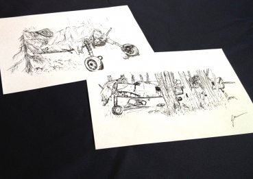 +++ art prints [size A2] - several WW2 Luftwaffe themes +++
