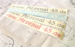 +++ original --300 mm-- - Arsenal-45 Schriftzug +++