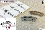 +++ throttle unit signage -type1- Messerschmitt Bf109 E +++